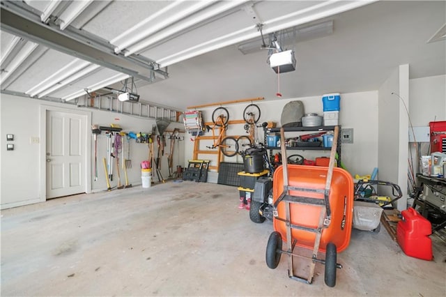 3009 Riverside Dr, Mobile, AL 36605 - garage with a garage door opener