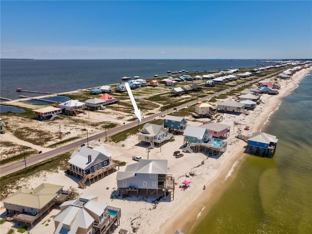 106 Serigny Ct, Dauphin Island, AL 36528 - drone / aerial view of expansive coastline