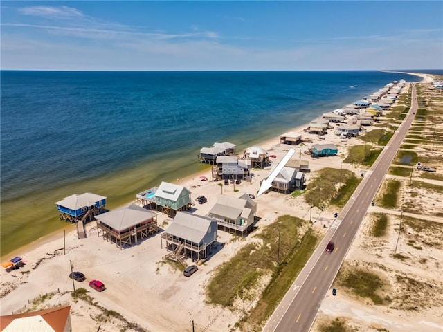 106 Serigny Ct, Dauphin Island, AL 36528 - aerial view of expansive beach