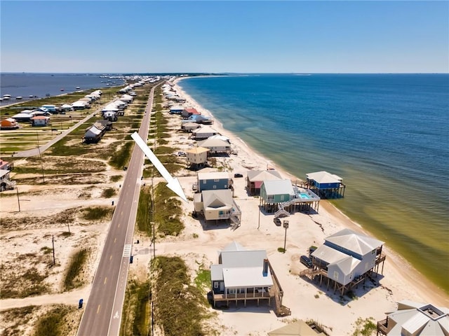 106 Serigny Ct, Dauphin Island, AL 36528 - aerial view of unending shoreline