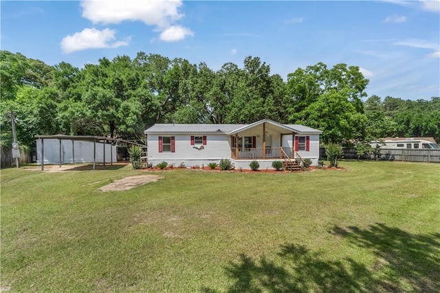 3628 Jarvis Ln, Semmes, AL 36575 - view of front of home featuring covered porch