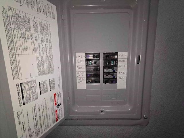 1105 Adams St, Mobile, AL 36603 - utility room with electric panel