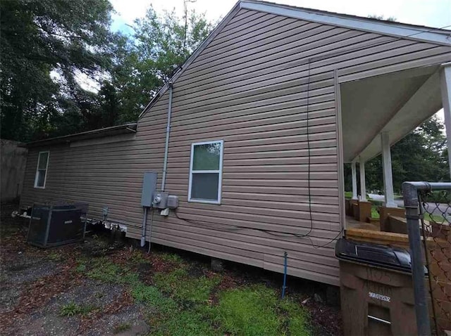 1105 Adams St, Mobile, AL 36603 - view of home's exterior featuring a cooling unit