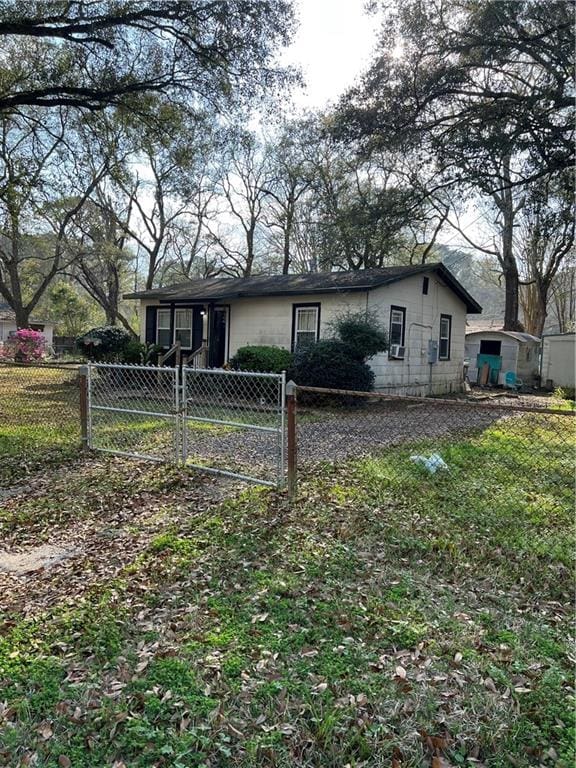 view of back of property