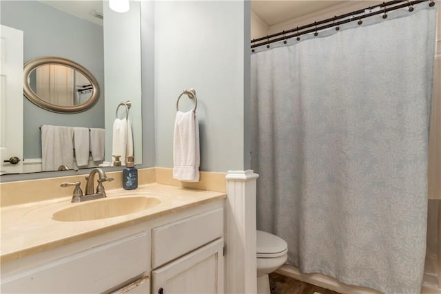 528 Lemoyne Dr Unit 2C, Dauphin Island, AL 36528 - full bath with vanity and a shower with curtain