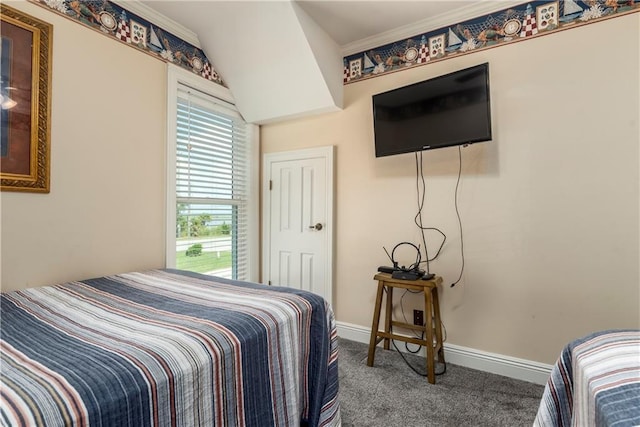 528 Lemoyne Dr Unit 2C, Dauphin Island, AL 36528 - carpeted bedroom featuring baseboards