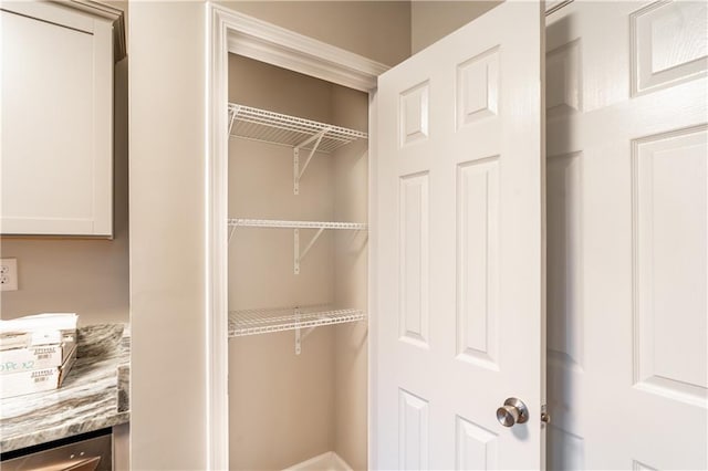 view of closet