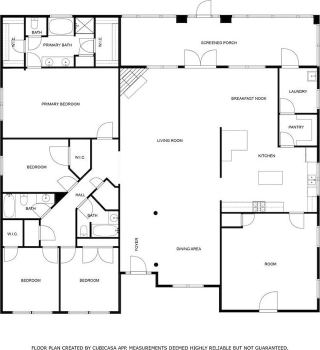 3853 Dwight Ct, Mobile, AL 36619 - room layout