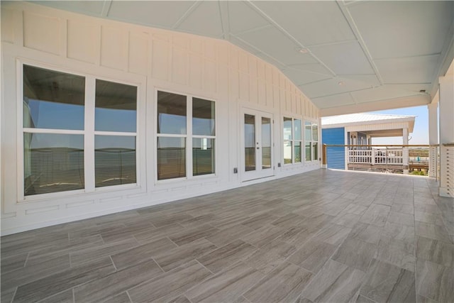 view of patio with french doors