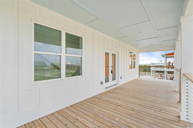 2626 Bridgeview Dr, Dauphin Island, AL 36528 - view of wooden deck