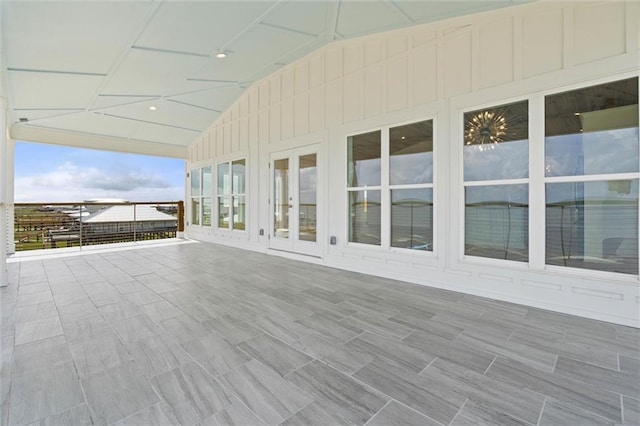2626 Bridgeview Dr, Dauphin Island, AL 36528 - wooden deck with french doors