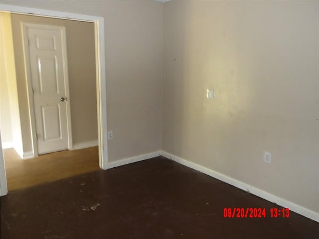 view of unfurnished room