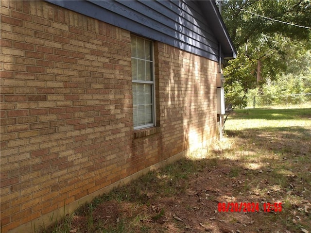 view of home's exterior