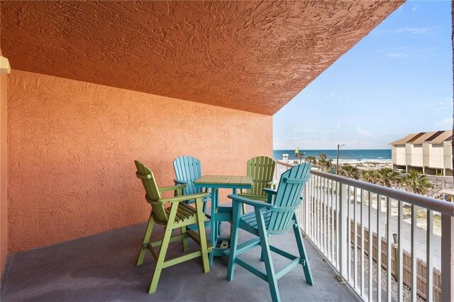 633 Beach Blvd Unit 205, Gulf Shores, AL 36542 - balcony with a water view