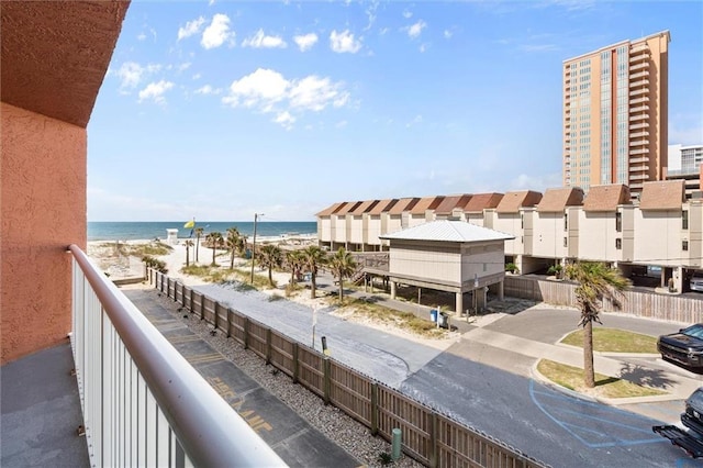 633 Beach Blvd Unit 205, Gulf Shores, AL 36542 - balcony with view of water and beach