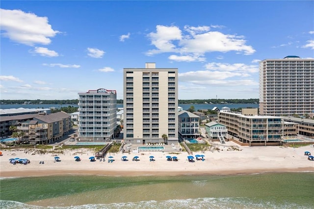1051 Beach Blvd W Unit 9B, Gulf Shores, AL 36542 - bird's eye view of expansive beach