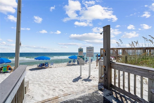 1051 Beach Blvd W Unit 9B, Gulf Shores, AL 36542 - view of community featuring view of water and beach