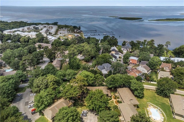 2081 Sea Cliff Dr N Unit 2B, Daphne, AL 36526 - aerial view of property and surrounding area with a large body of water and nearby suburban area