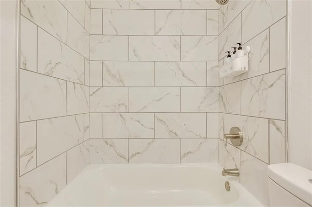 2711 Briley St, Mobile, AL 36606 - bathroom with toilet and shower / bath combination