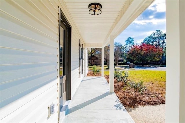 2305 Cedar Ky, Mobile, AL 36695 - view of patio with covered porch