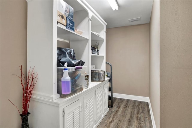 interior space featuring light hardwood / wood-style flooring