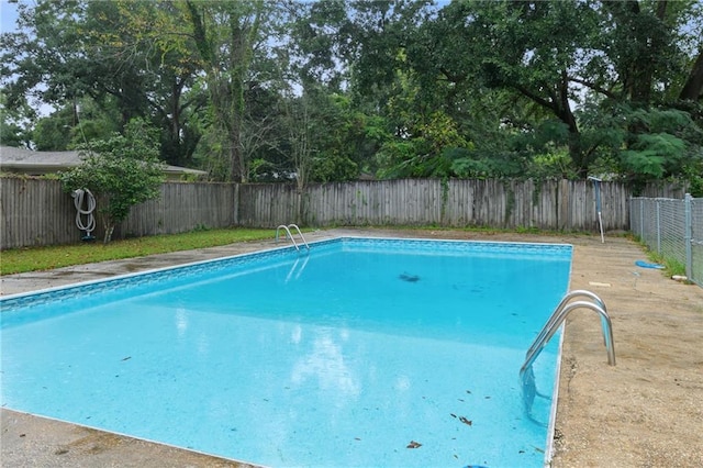 view of pool