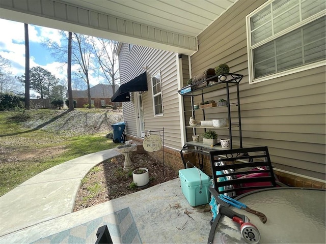 view of patio / terrace