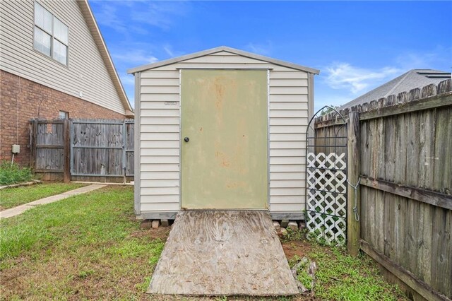 view of side of property featuring a garage