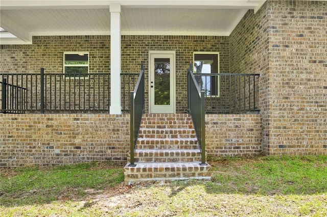 8760 Floyd Crabtree Way, Semmes, AL 36575 - view of exterior entry with brick siding