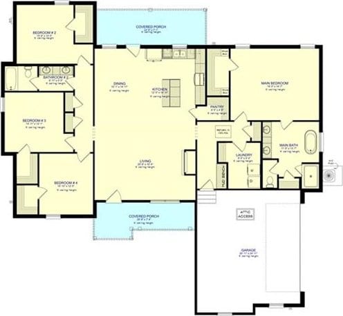 8760 Floyd Crabtree Way, Semmes, AL 36575 - plan