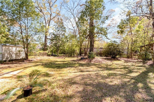 view of yard