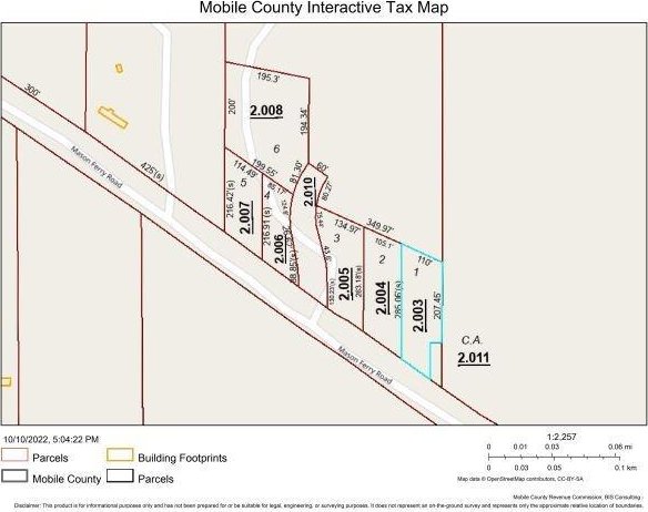 12240 Mason Ferry Rd, Wilmer AL, 36587 land for sale