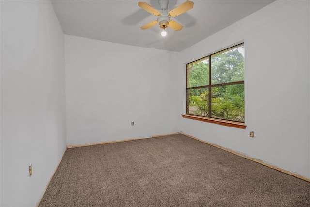562 Vaughn Dr N, Satsuma, AL 36572 - unfurnished room with carpet flooring and ceiling fan