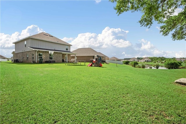 24341 Alydar Loop, Daphne, AL 36526 - view of grassy yard featuring central air condition unit