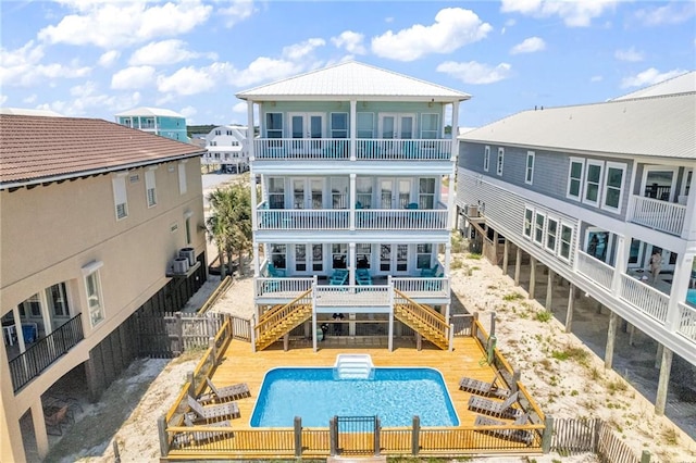 1385 Beach Blvd W, Gulf Shores, AL 36542 - exterior space featuring a wooden deck