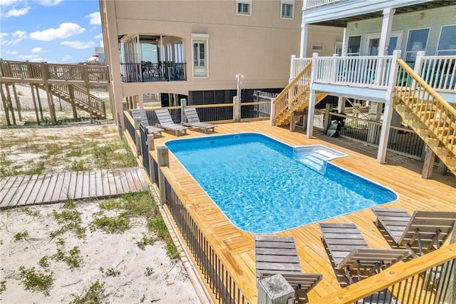 1385 Beach Blvd W, Gulf Shores, AL 36542 - view of pool featuring a deck
