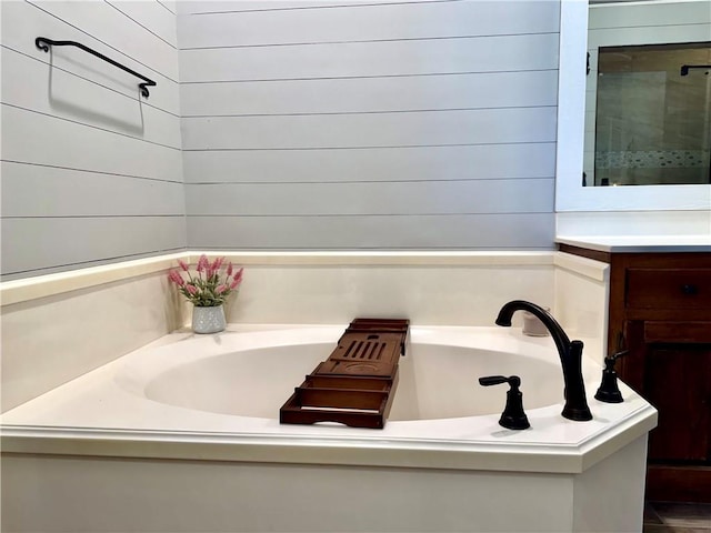 2200 Orourke Dr, Mobile, AL 36695 - bathroom featuring vanity and a bath