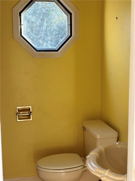bathroom with toilet