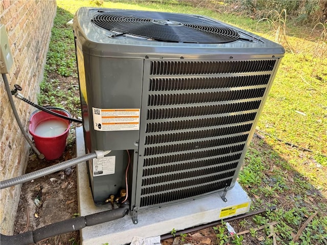 exterior details with cooling unit