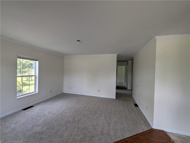 6960 March Pointe Ct, Theodore, AL 36582 - carpeted spare room featuring crown molding and baseboards