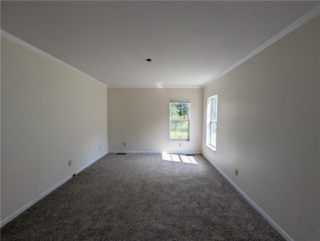 6960 March Pointe Ct, Theodore, AL 36582 - carpeted spare room with crown molding and baseboards