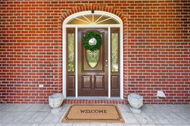 view of property entrance