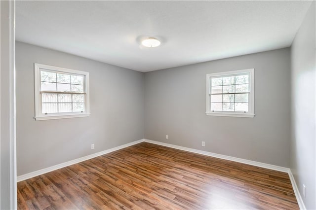 601 Willow Brook Run E, Mobile, AL 36608 - spare room featuring wood finished floors and baseboards