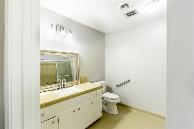 601 Willow Brook Run E, Mobile, AL 36608 - bathroom featuring vanity and a shower
