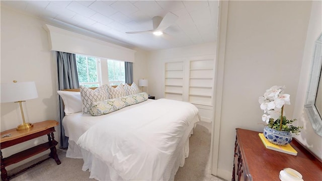 21 Crenshaw St, Mobile, AL 36606 - bedroom featuring light colored carpet and a ceiling fan