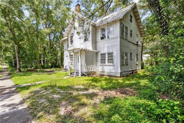 view of rear view of house