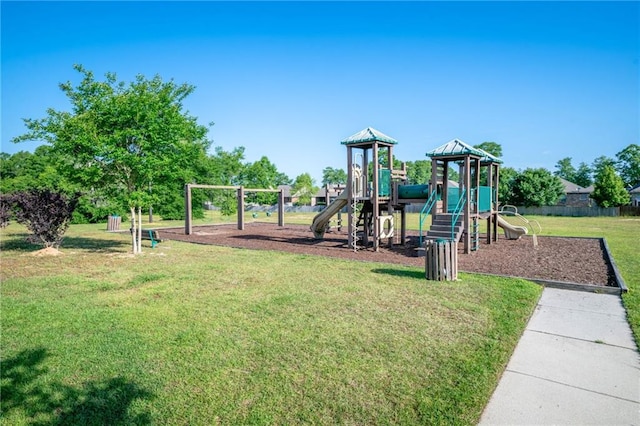 2526 Windmere Dr E, Semmes, AL 36575 - community jungle gym with a lawn