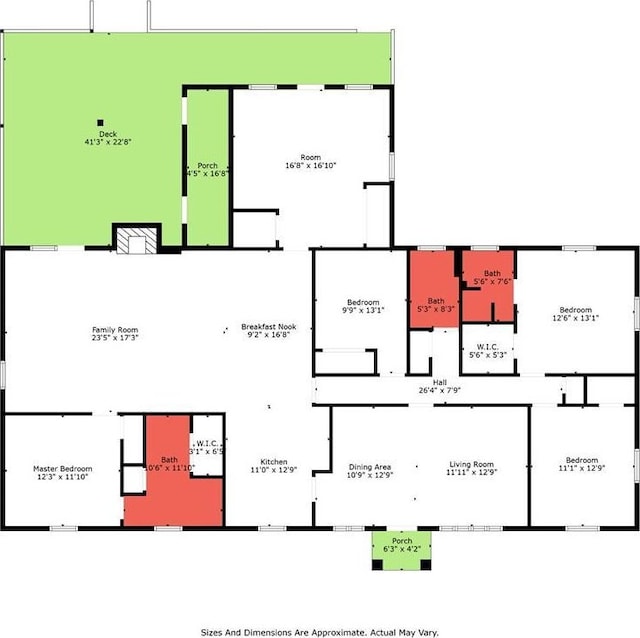 4689 Oak Ridge Rd, Mobile, AL 36609 - property floor plan