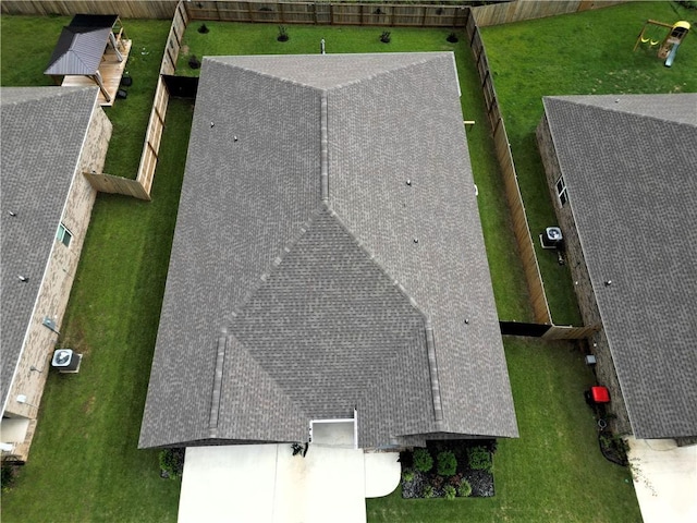 drone / aerial view