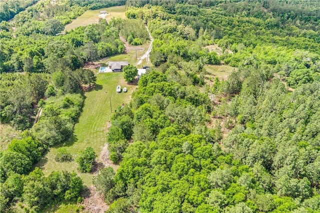 8920A Chunchula-Georgetown Rd, Chunchula, AL 36521 - birds eye view of property featuring a rural view and a wooded view